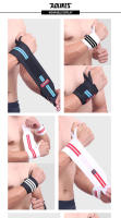 AOLIKES 1 Par De Banda Para Muñeca Soporte De Pesas Para Gimnasio Entrenamiento De Crossfit Y Powerlifting Correas De Apoyo Para Adultos Material De Poliéster - details 8