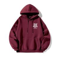 Sudadera De Capucha Cómoda Para Hombre Estilo Callejero Casual Y2K Hip Hop Algodón Largo De Manga Sudadera De Moda 2024 - details 5