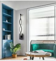 Lámpara De Pared Moderna LED Para Sala De Estar Y Dormitorio Iluminación Interior De Armario Decoración De Hogar Lámpara De Noche Incluida Montaje En Pared Material Metálico Y Plástico - details 9