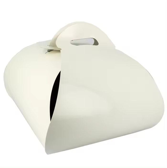 MONOUSO | Caja de Cartón Mariposa para Tarta 18x18x13cm (25 Uds) - 1