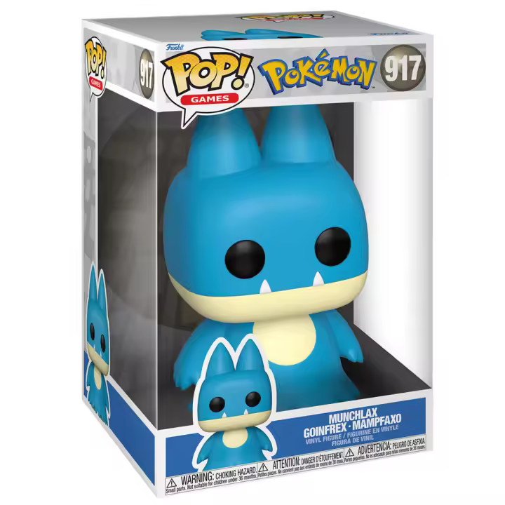 Figura Pop Pokemon Munchlax 25Cm-Figura de Vinilo Coleccionable - Idea de Regalo- Mercancia Oficial - Juguetes para Niños y Adultos - Movies Fans - Muñeco para Coleccionistas y Exposición - 1