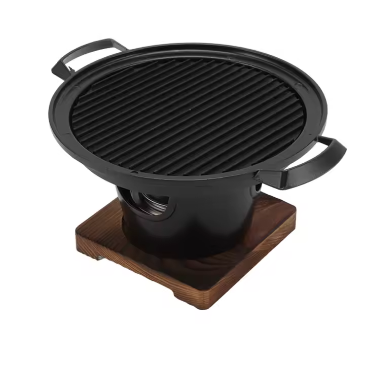 Mini Estufa Para Barbacoa Horno De Cocina Para Una Persona Placa De BBQ Desmontable Herramientas De Asado Sin Humo Para Carne - 1