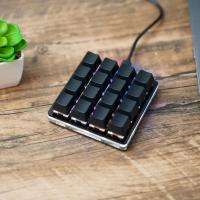Teclado Mecánico Personalizable Mini Negro Con 24 Teclas Y 16 Teclas Programables Para Gaming Teclado Numérico Multifuncional Para Oficina Y Laptop Con USB - details 8