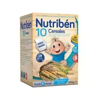 NUTRIBEN PAPILLA 10 CEREALES 600G AHT - 1