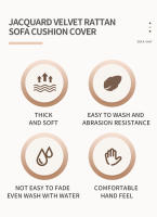 Cubierta De Sofá Jacquard Con Falda Desmontable Y Lavable Estirable Para Sala De Estar Cubierta De Silla De Accento COFÁTICO - details 4
