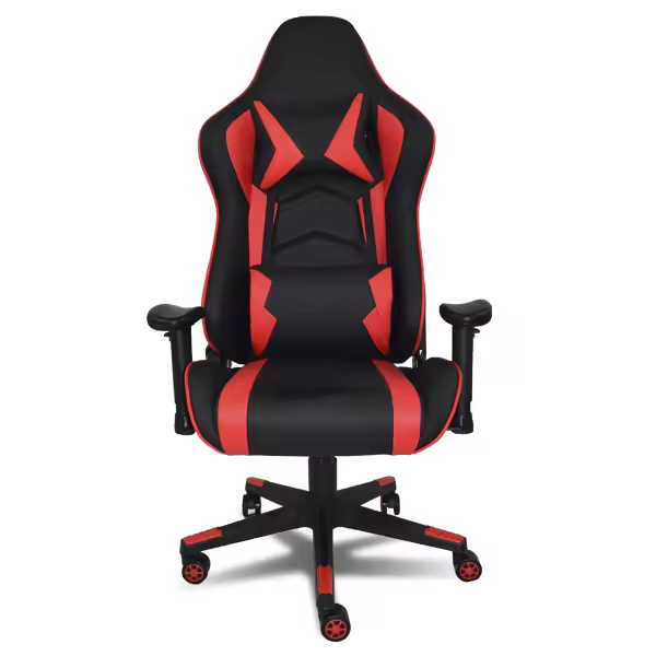 Silla Gaming Ergonómica Reclinable con Cojín Lumbar y Cervical | Altura Ajustable, Reposabrazos Ajustables, Ruedas 360° , | Ideal para Oficina, Escritorio, Teletrabajo, Estudio, Juego, Ordenador - 1