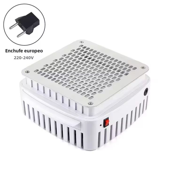 Colector De Polvo Para Uñas Profesional Colección De Vácuo De Escritorio Para Manicura Con Ventilador Y Filtro Para Gel De Uñas - 1