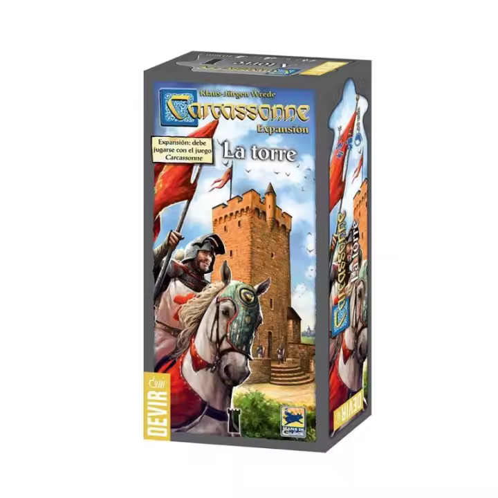 Juego de mesa devir carcassonne la torre - 1