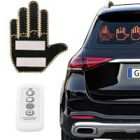 Luz De Señal De Mano Para Coche LED Con Control Remoto Luz Divertida Para Ventana Interior De Coche Decorativa Y Funcional - details 1