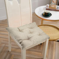 EasySpeed Cojin Para Silla, Pack 2x 4x 6x 8x Unidades, Almohada para Asiento 45 x 45 CM, Forma Cuadrada, Relleno de Fibra, Varios Estampados y Colores, Relleno de Fibra, Con Cinta para Anudar, Casa Jardin - details 2