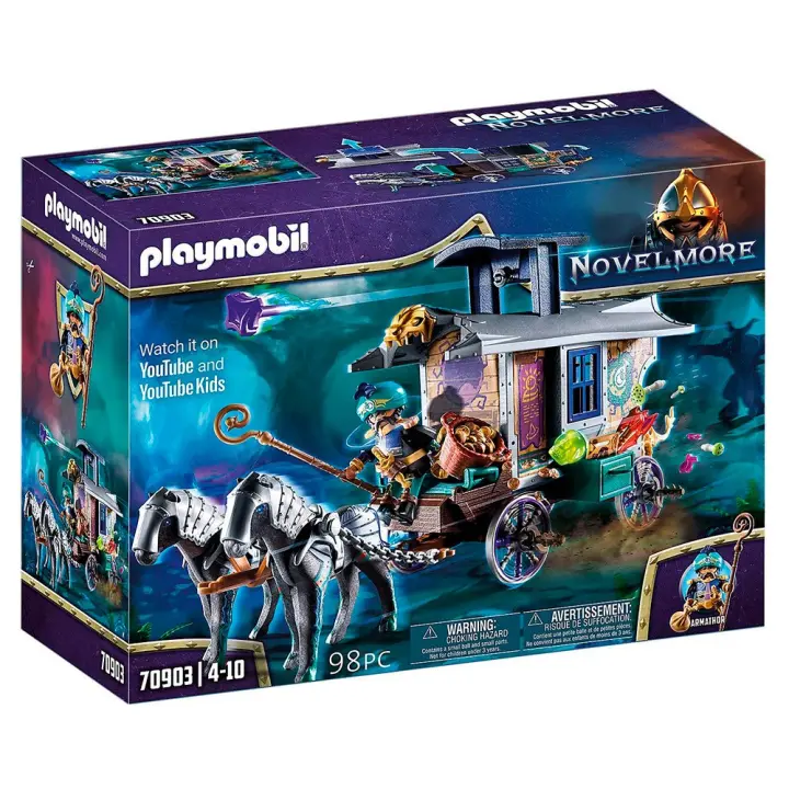 Playmobil Novelmore Carruaje de Mercaderes 70903. - 1