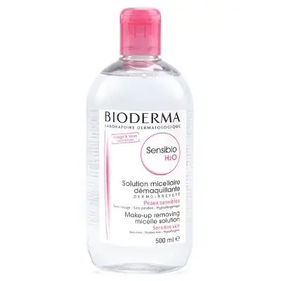 Bioderma Agua Micelar Limpia y Desmaquilla Piel Delicada 500 Ml - 1