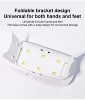 Secador De Uñas Portátil 6W Con 6 Lámparas LED UV Para Manicura En Casa Cable USB Incluido Para Secado De Polvos Y Varnish - details 2