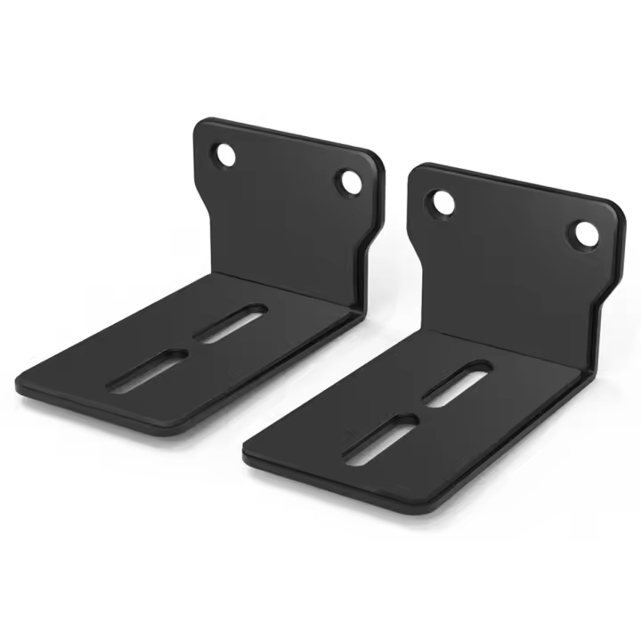 Soportes de barra de sonido para pared, soporte de montaje de altavoz, anticaída, fácil de instalar, Universal - 1