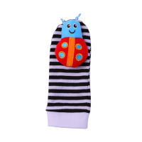 Juego De 4 Juguetes Para Bebé Rattles De Pies Y Muñecas Con Estampado De Animales Cepillo De Dientes De Bebé Para Niños Y Niñas De 0 a 12 Meses - details 10
