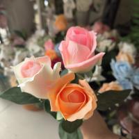 LILI HOME Pack de 2 Rosas Artificiales 44 Cm - Color Surtido - details 1