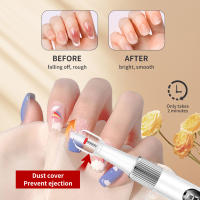 Amoladora de esmalte de uñas Eléctrica Con BASE DE Carga, quitamalte Profesional, ajuste de Tres velldades - details 2