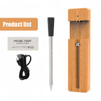 Termómetro De Carne Con Bluetooth 165 Pies Termómetro Inteligente Para Alimentos Con Cable De Carga USB Para Horno Asador - details 0
