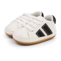 Zapatos Para Bebés Recién Nacidos Antideslizantes Niños Y Niñas Casual Moda Zapatos De Bajo Talón Suave Funda De Goma Cierre De Encaje - details 10