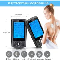 Estimulador Muscular TENS Masajeador Eléctrico EMS Acupuntura Terapia Digital Adelgazante Máquina De Electroestimulación 36 Modos - details 3