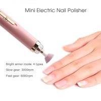 Herramienta De Manicura Eléctrica 5 En 1 Para Mujer Con Luz Portátil Mini Pulidora De Uñas Para Gel Y Maquillaje - details 11