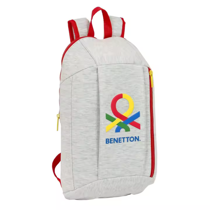 Mini Mochila Cremallera Vertical Benetton "Pop" 22X39X10 (Safta 612352821) - 1