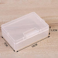 Caja De Almacenamiento Para Joyería Y Maquillaje Transparente Plástico Ecológico Para Pendientes Y Anillos Caja Organizadora De Hardware De Cosméticos LEENKEA - details 4