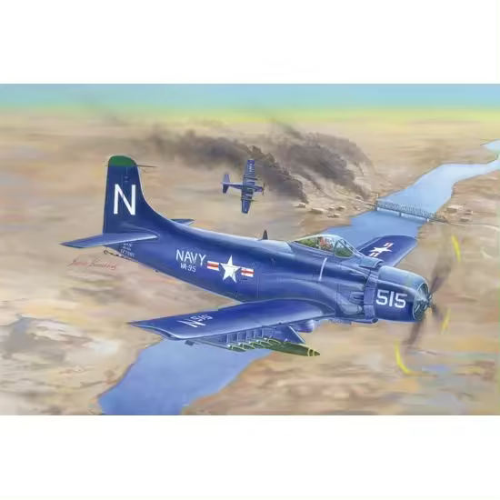 TROMPETER 02252 A-1D AD-4 SKYRAIDER 1/32 - 1