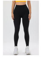 Leggings De Color Sólido Para Mujer Pantalones Deportivos De Entrenamiento Algodón Hipoalergénico Transpirables Secado Rápido Elevadores De Caderas Para Yoga Y Ciclismo - details 10