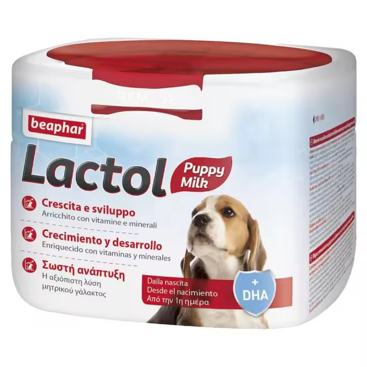 Beaphar Lactol Leche en Polvo para Cachorros  Alimento complementario para cachorros - 1