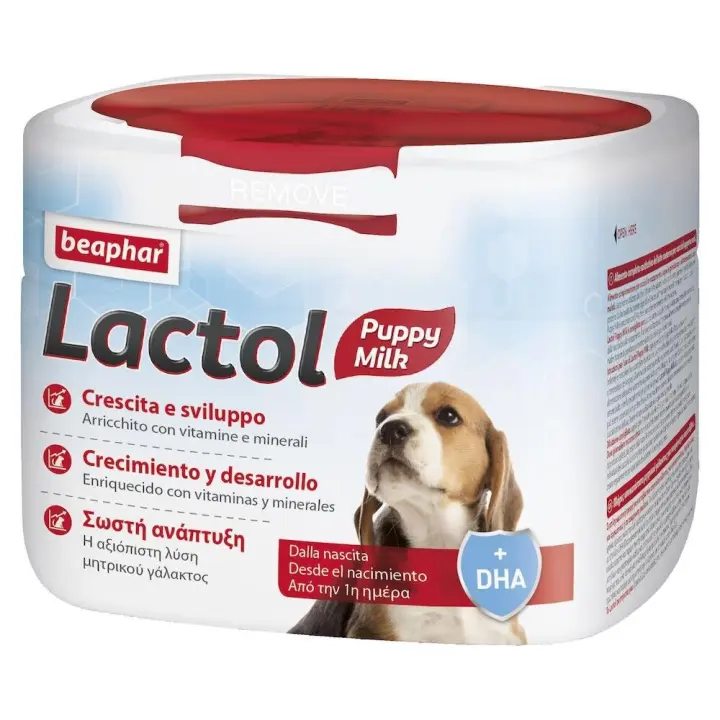 Beaphar Lactol Leche en Polvo para Cachorros  Alimento complementario para cachorros - 1