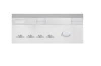 Kit de ventana de aire acondicionado portátil de 4 piezas, Sello de Ventana ajustable,Juego de Placa de Sello de Ventana ajustable Paraire acondicionado deflector de 43 cm y 10 cm - details 0