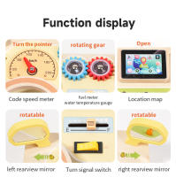 Juguetes Educativos De Madera Para Niños Simulador De Circuito Montessori Científico Interactivo Para Padres Y Niños Sensory Toys Para Niños De 3 a 12 Años - details 4