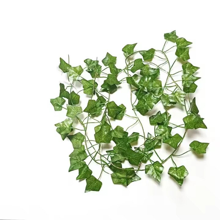 Luces De Vine Artificial De Flores Y Hojas Verdes 2M-10M Con USB/Batería Para Jardín Decoración De Hogar Y Bodas Garland De Fairy Lights - 1