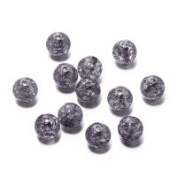 20-30pcs De Cuentas De Acrílico Cristal Rotas De 8/10/12mm Colores Variados Para Hacer Joyas Pulseras Y Collares DIY - details 2