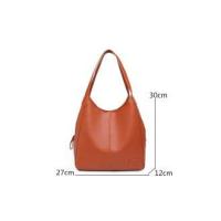 Bolso Cruzado de cuero para Mujer, Bandolera de 3 Capas de gran capacidad, Estilo Vintage, de diseñador, 2022 - details 1