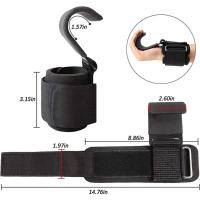 Guardo Muñeca De Elevación Con Gancho Y Neopreno Accesorios De Seguridad Para Entrenamiento De Fitness Pesas Y Barbells - details 10
