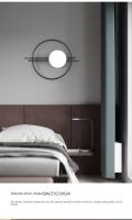 Lámpara De Pared LED Moderna Dorada/Negra Luz De Pared Creativa Para Dormitorio Y Sala De Estar Instalación En Pared Incluye Bombilla - details 6