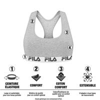 Fila Skates Sujetador Deportivo Mujer Top Deportivo Bra FU6042. - details 7