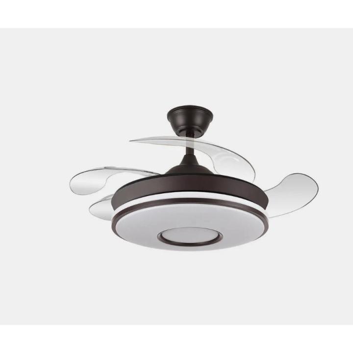 DANI BLANCO - Fabrilamp, Ventilador Dani 59w Metal Blanco 4 aspas desplegables Ultrasilencioso 107d 6980lm… — oferta en Miravia