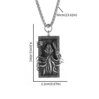 Collar Colgante De Octopus Retro Y Misterioso Accesorio De Moda Para Hombres Y Mujeres Regalo De Halloween Hecho De Aleación De Zinc - details 5