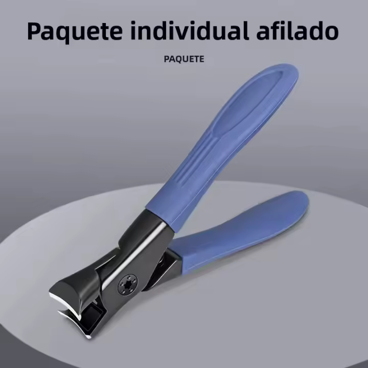 Tijeras De Uñas Extensas Con Forma De Ajuste Y Corte Recto Herramientas De Cortado a Prueba De Salpicaduras Con Abertura Grande Para Manicura Y Pedicura - 1