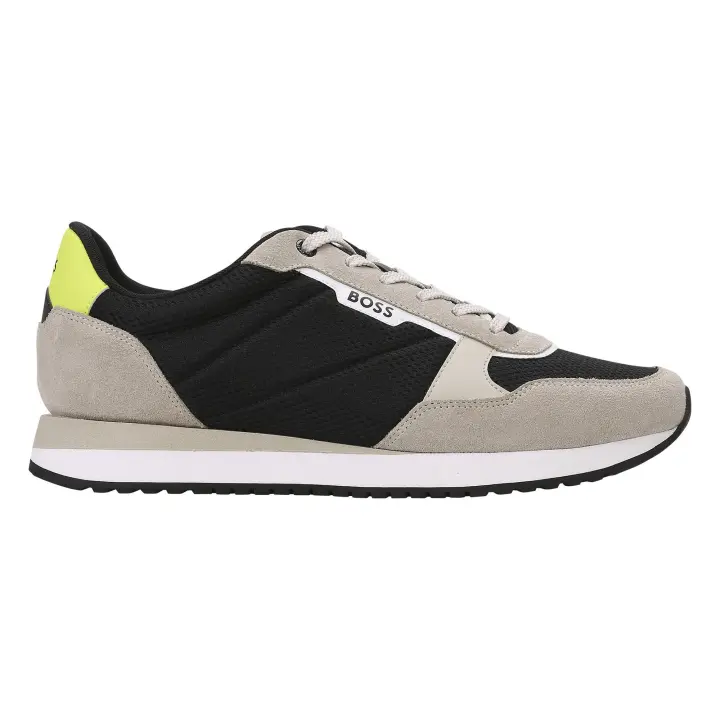 BOSS Zapatillas bajas Hombre - Kai Runn mesd, deportivas, tiempo libre, mezcla de materiales, logo Kai Runn mesd - 1