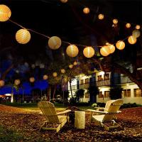 Lámpara De Luces Solares Impermeables Para Jardín 6.5M 30 LED Decoración Navideña Para Patio Garlanda De Farolillos - details 3