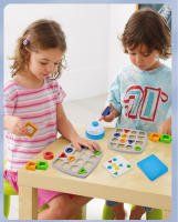Juego De Rompecabezas Geométrico Educativo Para Niños Tablero De Colores Y Formas Juguete Montessori Para El Desarrollo Cerebral - details 7