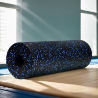 Rodillo De Masaje De Esponja Redonda Para Cuerpo Completo Herramienta De Yoga Y Ejercicio Portátil Para Libro De Tissue Myofascial Release - details 1
