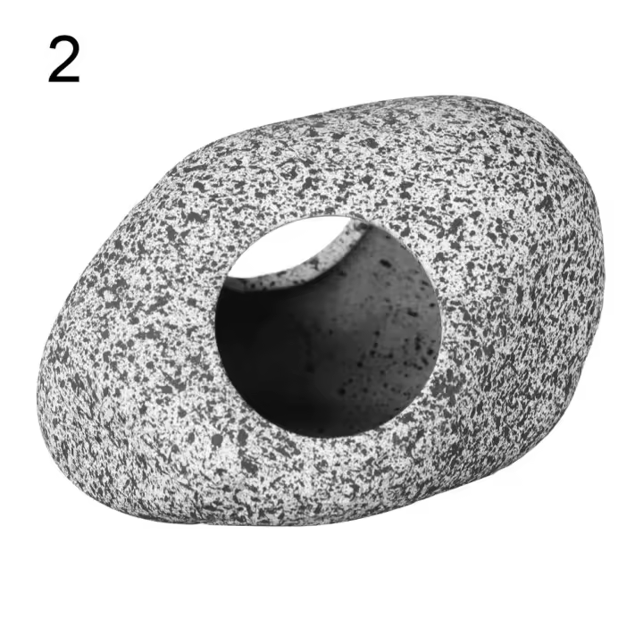 Cueva Natural Para Acuario Decoración De Piedra Para Cichlid Shrimp Betta Escondite Para Peces Tanque De Acuario Accesorios De Cueva - 1