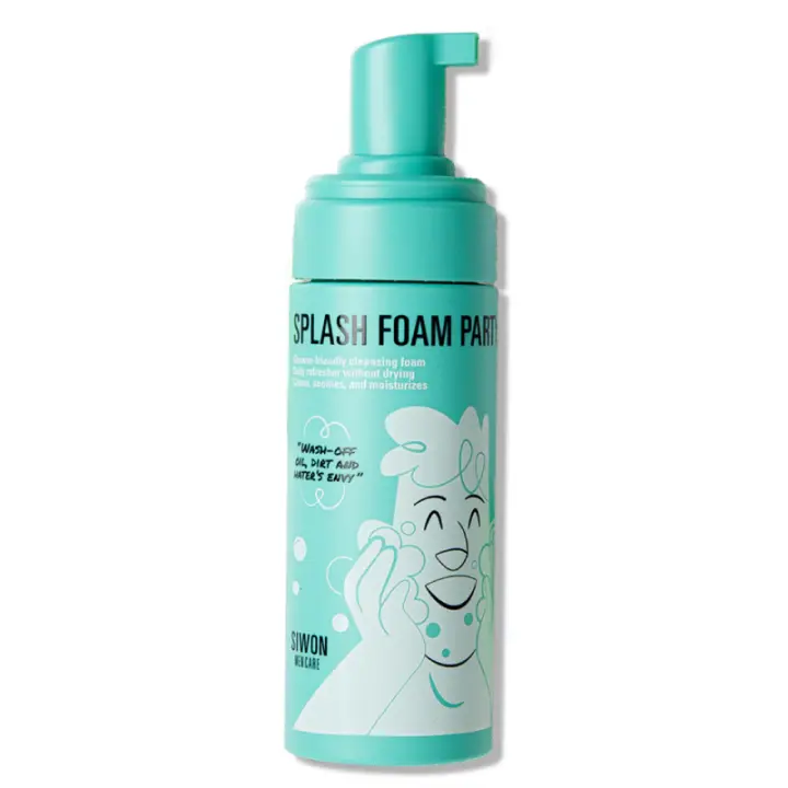 Siwon Splash Foam Party  Espuma limpiadora facial 160 ml - 1