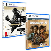 PlayStation UNCHARTED: COLECCIÓN LEGADO DE LOS LADRONES PS5 + GHOST OF TSUSHIMA DIRECTOR'S CUT PS5 - Dos Grandes éxitos Juntos en un Pack - details 0