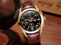 Reloj De Pulsera Deportivo De Lujo Para Hombre LIGE Cuarzo Militar Con Correa De Cuero Premium Impermeable Y Cronógrafo Moda Casual - details 6